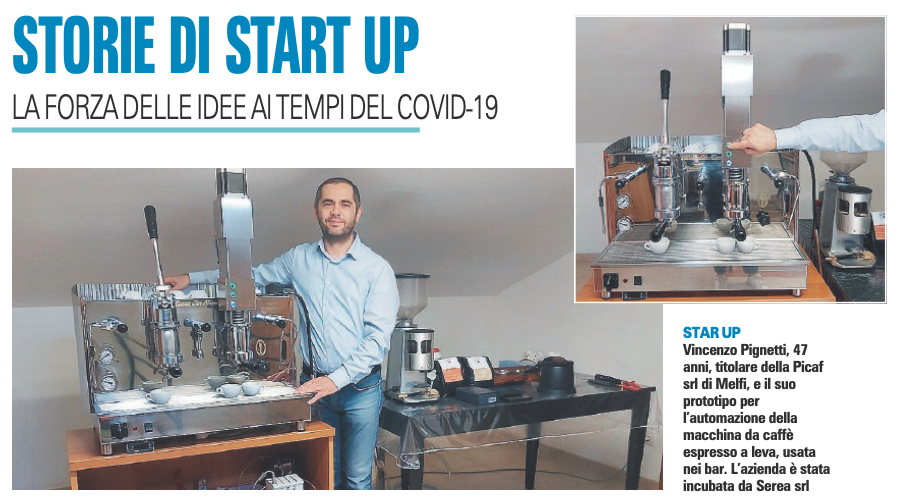 Leva automatica caffè
